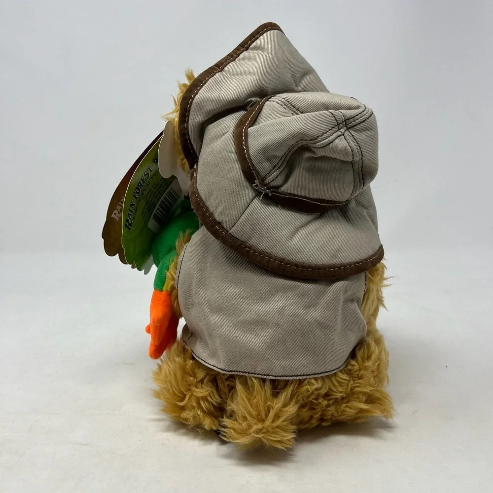 Vtg‎ Y2K Deadstock Rain Forest Rudy Teddy Bear Ranger Plush Stuffed Animal NWT